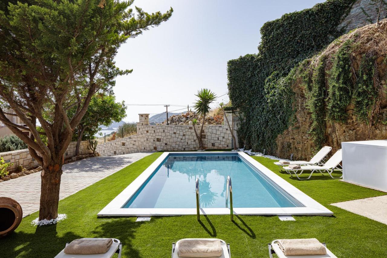 Veranda Sea View Villa, Walking Distance To Beach, By Thinkvilla Agia Pelagia  Buitenkant foto