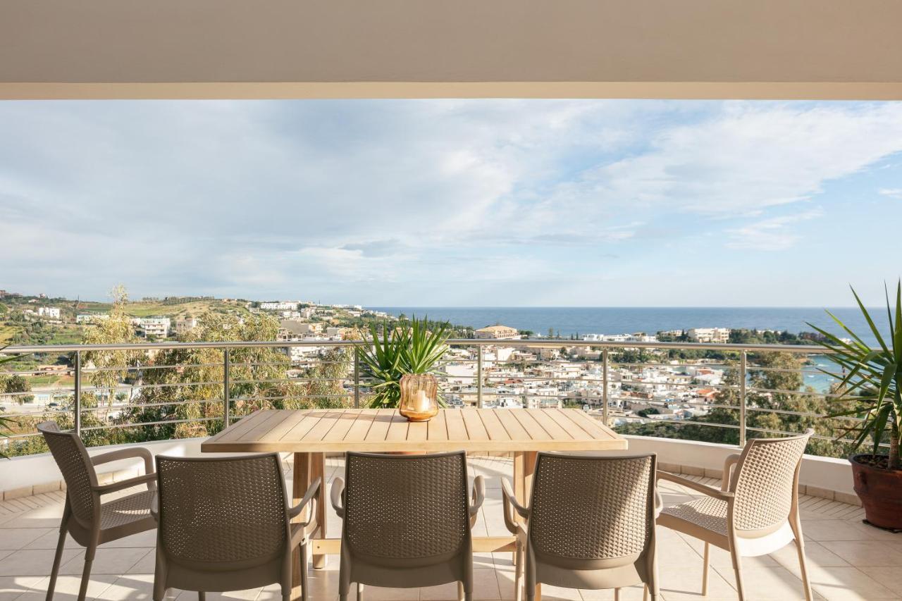 Veranda Sea View Villa, Walking Distance To Beach, By Thinkvilla Agia Pelagia  Buitenkant foto